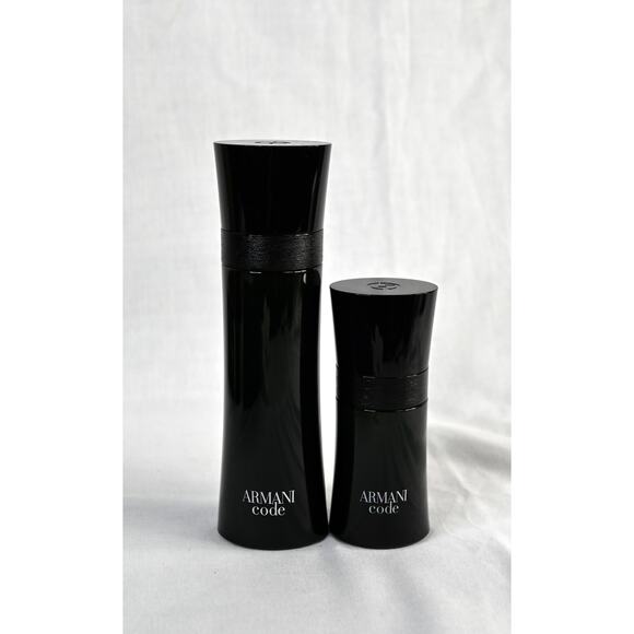 Armani Code Men 2Pc Set Eau de Toilette Spray 4.2oz/1.7oz NEW - Picture 2 of 5